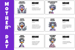 Funny Mother Day Mug Wrap, MOM Humour Mug Prints Bundle Product Image 3