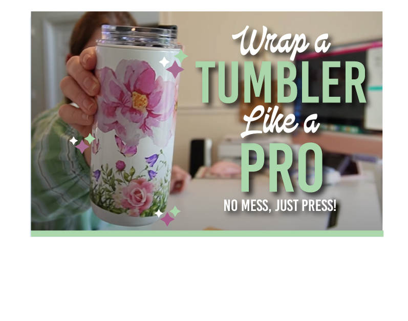 How to Craft the Perfect Tumbler Wrap Using UV DTF Prints