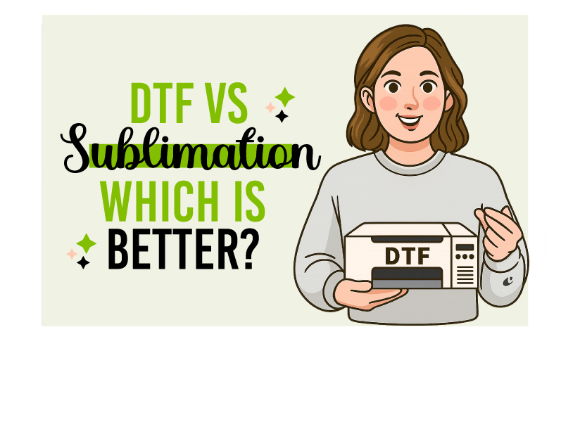 DTF vs Sublimation Printing: Which Is Better for Your Craft Business