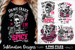 Sarcastic PNG Funny Sublimation 4 Designs Product Image 5